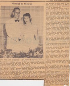 Gordon and Mildred McHenry Wedding Gordon and Mildred McHenry Wedding